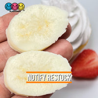 Banana Angled Slices Realistic Imitation Fake Food Life Like Bendable Plastic Resin 10 Pcs Playcode3