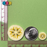 Banana Large Fimo Slices Polymer Clay Bananas Fake Sprinkles 20/10Mm Sprinkle