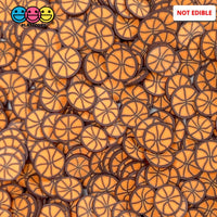 Basketball Sports Basket Ball Theme Fimo Slices Fake Clay Sprinkles Decoden Jimmies 20 Grams
