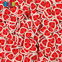 Be Mine Valentine Red Hearts Fimo Slices Fake Sprinkles Decoden Jimmies Playcode3 Llc Sprinkle