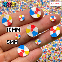 Beach Ball Fimo Slices Polymer Clay Fake Sprinkles 10/5Mm Sprinkle