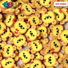Bear Anime Kawaii Fimo Slices Fake Sprinkles Teddy Bears Decoden Funfetti 10Mm 20 Grams Sprinkle