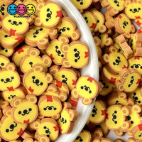 Bear Anime Kawaii Fimo Slices Fake Sprinkles Teddy Bears Decoden Funfetti 10Mm Sprinkle