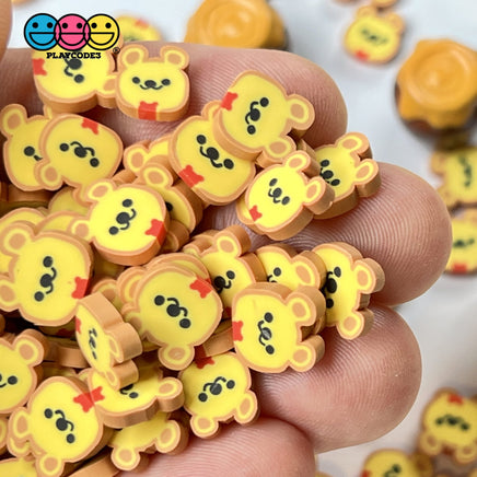 Bear Anime Kawaii Fimo Slices Fake Sprinkles Teddy Bears Decoden Funfetti 10Mm Sprinkle