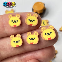 Bear Anime Kawaii Fimo Slices Fake Sprinkles Teddy Bears Decoden Funfetti 10Mm Sprinkle