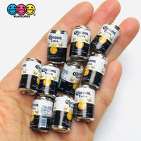Beer Cans Miniature Can Dollhouse Fake Beers Mini Can Charm Cabochons 8 or 10 pcs corona 10pcs Charm