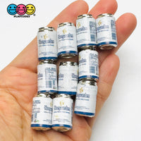 Beer Cans Miniature Can Dollhouse Fake Beers Mini Can Charm Cabochons 8 or 10 pcs hoegaarden 10pcs Charm