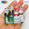 Beer Cans Miniature Can Dollhouse Fake Beers Mini Can Charm Cabochons 8 or 10 pcs mixed 8pcs Charm