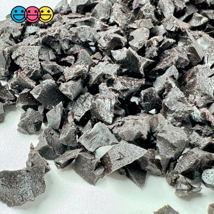 5Mm Black Crumbs Fake Clay Sprinkles Cookie Crumbles Bake Toppers 20 Grams Food