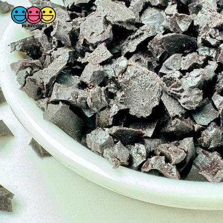 5Mm Black Crumbs Fake Clay Sprinkles Cookie Crumbles Bake Toppers Food