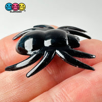 Black Spider Halloween Charm Flat Back Cabochons Decoden 10 Pcs Playcode3 Llc