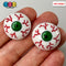 Blood Shot Green Eyes Charm Plastic Party Favors Halloween Cabochons 10 Pcs Playcode3 Llc