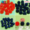 Blue Berry Raspberry Black 3D Charms 20Pcs Charm