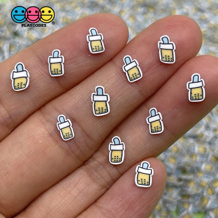 Boba Bubble Tea Cups Clay Fake Sprinkles Decoden 2 Types Sprinkle