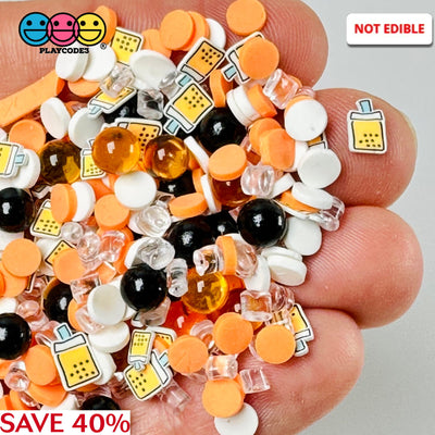 Boba Tea Mixes Beads Fake Clay Sprinkles Decoden Fimo Jimmies Playcode3 Llc Sprinkle