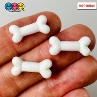 Bones Mini White Charm Plastic Party Favors Halloween Cabochons 10 Pcs Playcode3 Llc