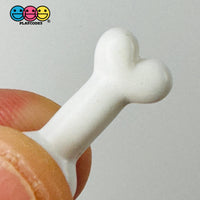 Bones Mini White Charm Plastic Party Favors Halloween Cabochons 10 Pcs Playcode3 Llc