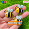 Bumble Bee Concave Back Charms Honey Bees Charm Cabochons 10 Pcs