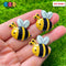 Bumble Bee Concave Back Charms Honey Bees Charm Cabochons 10 Pcs