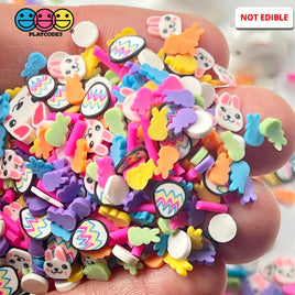 Bunny Rabbits Easter Party Mix Fake Sprinkles Rabbit Eggs Bunnies Kawaii Funfetti Sprinkle
