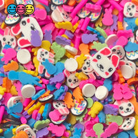 Bunny Rabbits Easter Party Mix Fake Sprinkles Rabbit Eggs Bunnies Kawaii Funfetti 20 Grams Sprinkle