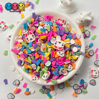 Bunny Rabbits Easter Party Mix Fake Sprinkles Rabbit Eggs Bunnies Kawaii Funfetti Sprinkle