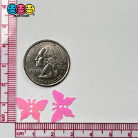 Butterfly Glitters Iridescent Pink With Holes Shaker Card Filler Glitter Butterflies Decoden