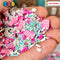 Candy Cane Pink Christmas Paradise Fimo Snowflake Beads Fake Clay Sprinkles Playcode3 Llc Sprinkle