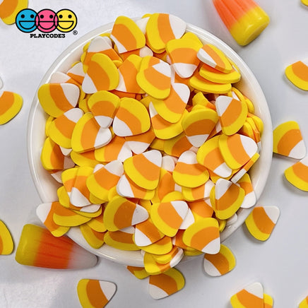 Candy Corn Fimo Slices Fake Sprinkles Halloween Decoden Funfetti 10Mm Sprinkle