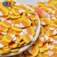Candy Corn Fimo Slices Fake Sprinkles Halloween Decoden Funfetti 10Mm Sprinkle