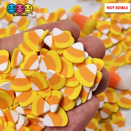 Candy Corn Fimo Slices Fake Sprinkles Halloween Decoden Funfetti 10Mm Sprinkle