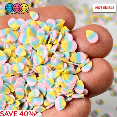 Candy Corn Pastel Colors Fimo Fake Sprinkles Funfetti Decoden 5Mm Sprinkle