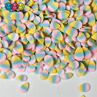 Candy Corn Pastel Colors Fimo Fake Sprinkles Funfetti Decoden 5Mm Sprinkle