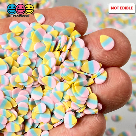 Candy Corn Pastel Colors Fimo Fake Sprinkles Funfetti Decoden 5Mm Sprinkle