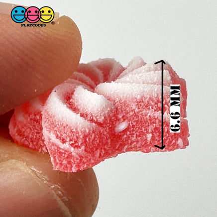 Candy Sugar Coated Swirls Fake Candies Multi Colors Shapes Flatback Not Edible Charm Cabochons 18