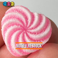 Candy Sugar Coated Swirls Fake Candies Multi Colors Shapes Flatback Not Edible Charm Cabochons 18