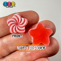 Candy Sugar Coated Swirls Fake Candies Multi Colors Shapes Flatback Not Edible Charm Cabochons 18