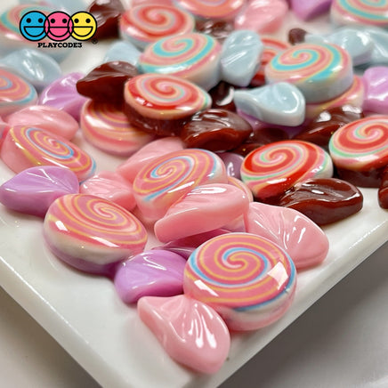 Mixed Candy Flat Back Charms 20Pcs Charm