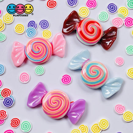 Mixed Candy Flat Back Charms 20Pcs Charm