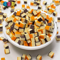 Caramel Chocolate Cube Chunks Fake Crumble Chunk Chips Decoden Toffee Sprinkle