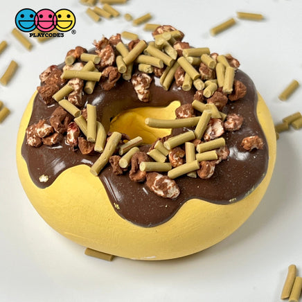 Caramel Color Fake Polymer Clay Sprinkles Jimmies Funfetti Sprinkle