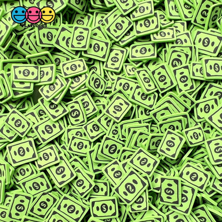 Cash Money Dollar Bill Fake Sprinkles Fimo Paper Dollars Funfetti 20 Grams Sprinkle