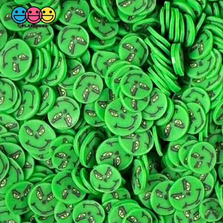 Character Christmas Green Face Fimo Fake Polymer Clay Sprinkles Jimmies Funfetti Playcode3 Llc 10