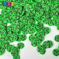 Character Christmas Green Face Fimo Fake Polymer Clay Sprinkles Jimmies Funfetti Playcode3 Llc