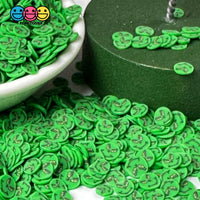 Character Christmas Green Face Fimo Fake Polymer Clay Sprinkles Jimmies Funfetti Playcode3 Llc
