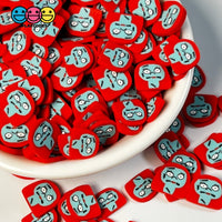 Character Red Head Hair 10Mm Frankenstein Girl Fimo Slices Fake Sprinkles Halloween Decoden Funfetti