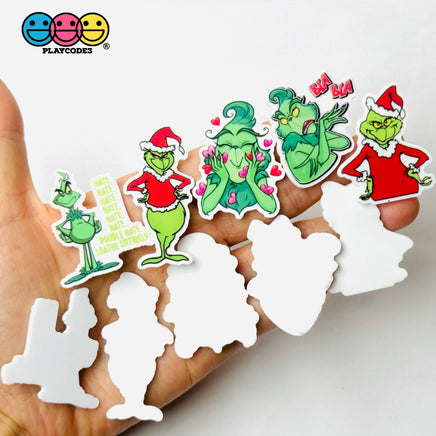 Character Torso Full Body Bla Hate Hearts Theme Christmas Planars Holiday Planar Decoden 10Pcs