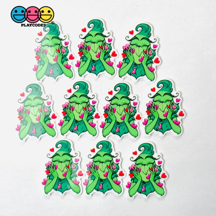 Character Torso Full Body Bla Theme Christmas Planars Holiday Planar Decoden 10Pcs Hearts