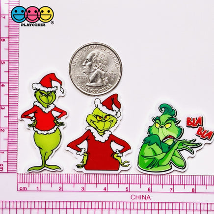 Grinch Torso Full Body Bla Theme Christmas Planars Holiday Planar Decoden 10Pcs