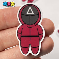 Characters Workers Masked Shapes Planar Decoden Planars Cabochons Party Favor 3 Types 9 Pcs